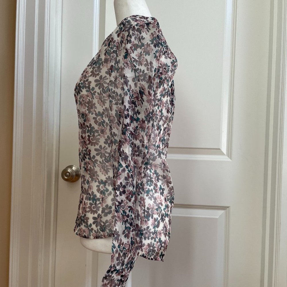 Susan Silk Long-Sleeve Floral Blouse from rag & bone - Picture 7 of 11